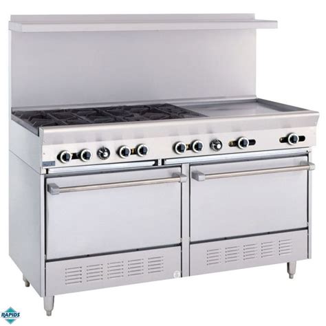 Garland X60 6g24rr Natural Gas 60 Range Cooker Commercial Stoves