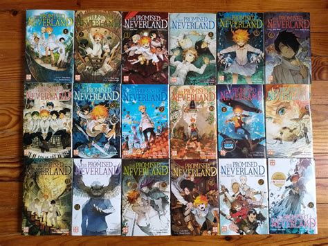 The Promised Neverland Manga Lot