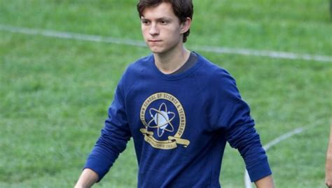Midtown High School Sweatshirt Worn By Peter Parker Spider Man Tom