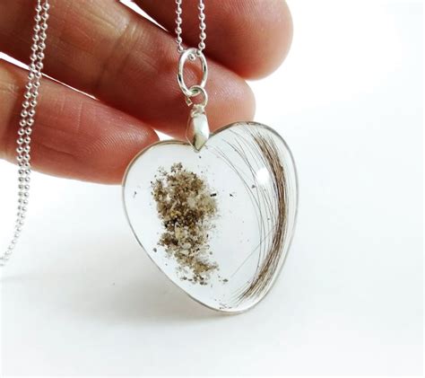 Personalised Cremation Ashes Jewelry Pet Memorial Keepsake Etsy