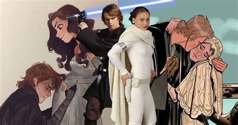 star wars 10 anakin skywalker and padmé amidala fan art pictures that are too sweet