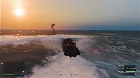 A Loch Ness monster was found in GTA 5 - GTA 6 NEWS