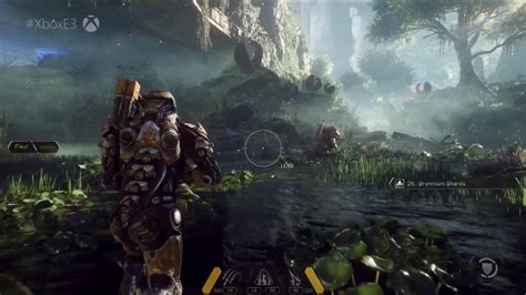 Anthem Gameplay From E3 2017 New Bioware Game On Xbox One X Youtube