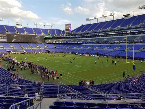 Section 145 At Mandt Bank Stadium Baltimore Ravens