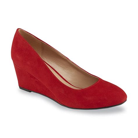 Covington Womens Arcadia Red Wedge Shoe Shoes Womens Shoes