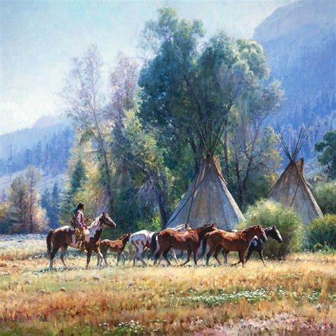 Back From The River Martin Grelle Native American Art Native