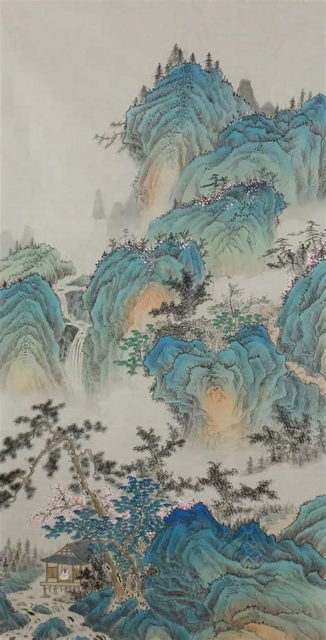 100 Hand Painted Original Chinese Mountains And Rivers Painting Ink