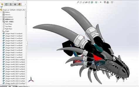 機械龍頭模型3D圖紙 Solidworks設計 - ITW01