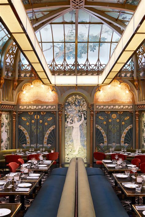 The Most Beautiful Parisian Restaurants Of 2020 In 2020 Art Nouveau
