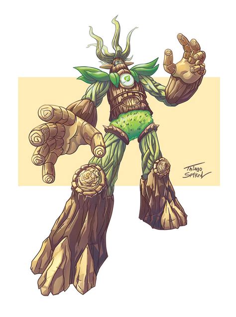 Wood Giant Protector Ent By Thiagospyked On Deviantart