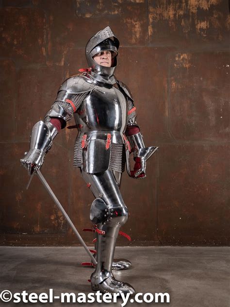 Decorative Full Knight Armor Set For Sale Steel Mastery Knight