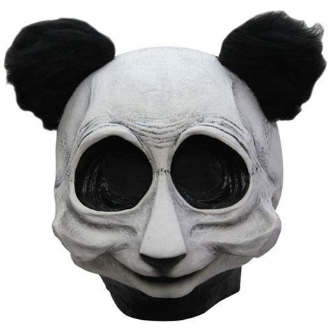 Creepy Panda Halloween Horror Mask Halloweeninterestingmasks