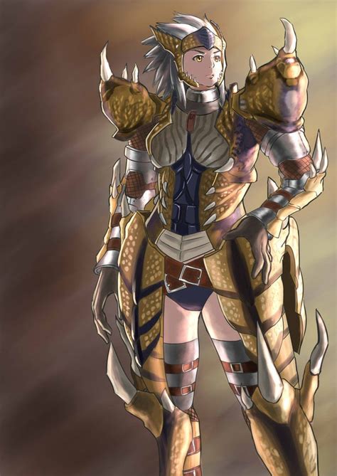 Tigrex Armor Female Set By Es Jeruk Deviantart Com On Deviantart