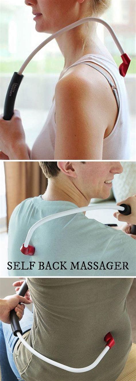 This Ergonomic Self Back Massager Helps You Reach Knots And Tension