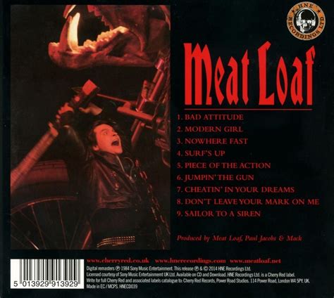 Bad Attitude Meat Loaf Muziek Bol
