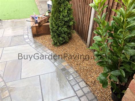 Kandla Grey Natural Sandstone 100x100 Cobble Setts Buy Garden Paving