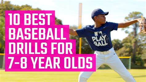 10 Best Baseball Drills For 7 8 Year Olds Fun Youth Baseball Drills