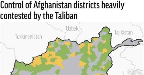 Mapping The Afghan War While Murky Points To Taliban Gains Breitbart