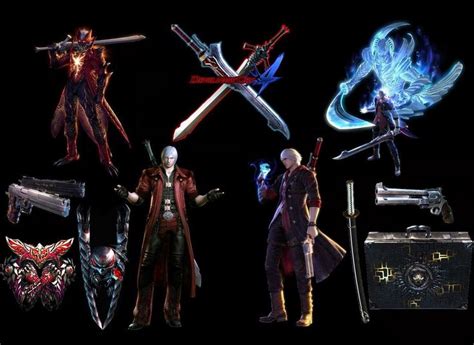 Dante And Nero Weapons Dmc4 Devil May Cry Video Games Pc Pc Games
