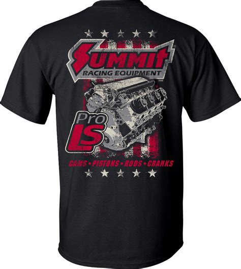Summit Racing 0192 Xl Summit Racing Equipment Pro Ls Engine T Shirts