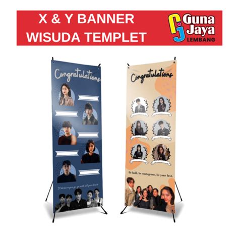 X And Y Banner Wisuda Free Design Custom Design Termurah Tercepat 1 Hari