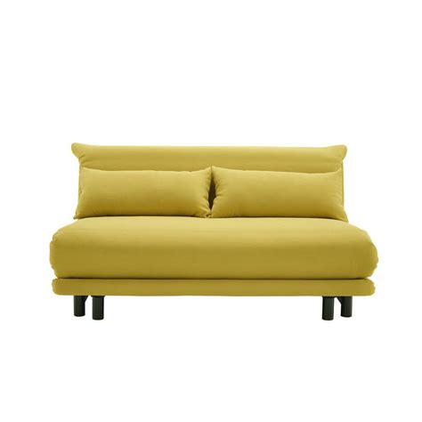 Sofa Bed Multy Cinna Contemporary Gray Yellow