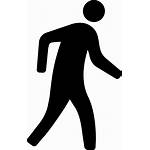 Walk Symbol Icon Walking Hanson Vector Clipart