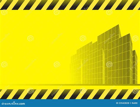 Construction Background With Skyscrapers Royalty Free Stock Photos