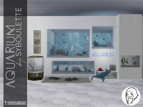 Aquarium Set 2020 The Sims 4 Build Buy Curseforge