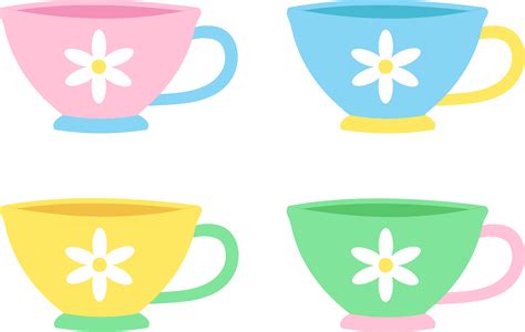 Teacup Teapot Clip Art Tea Party Clipart Png Download 73054636