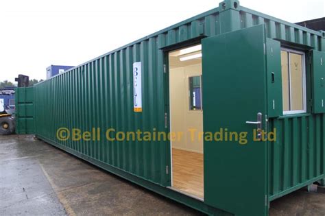 40ft Office Container And Workshop Conversion Storage Containers Hire