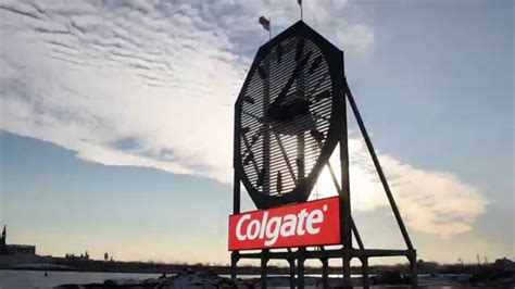 The Colgate Clock Marking The Passage Of Time Youtube