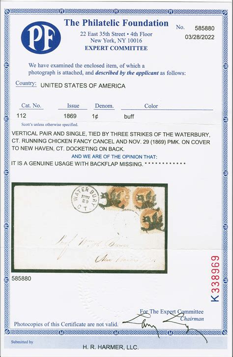 Stamp Auction U S Postal History Connecticut Postal History Spring