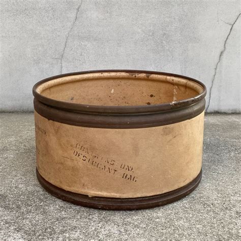 Vintage Antique Greif Brosco Fiber Drum ヴィンテージ アンティーク ファイバー ドラム