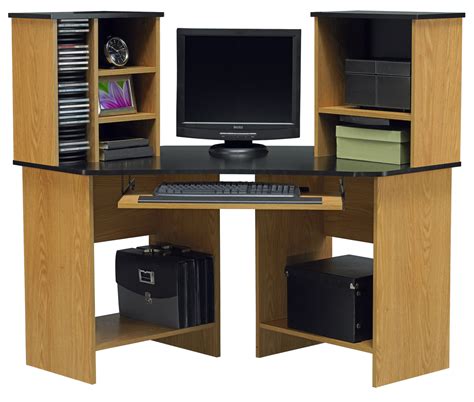 Corner Desk With Shelves Design Homesfeed