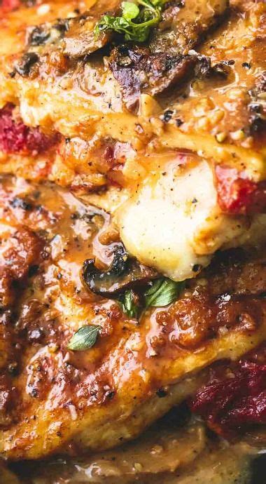 This is a bonus because. Stuffed Chicken Marsala | Marsala chicken recipes, Poultry ...