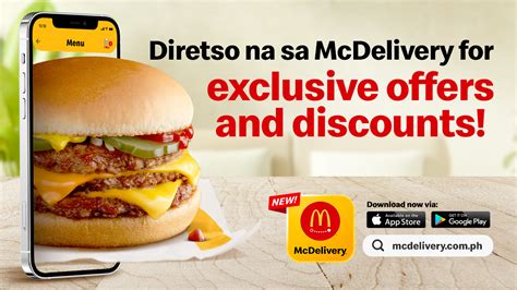 Ordering Directly Through The Brand New Mcdelivery App Will Get