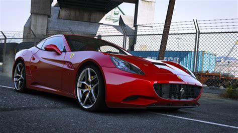 2013 Ferrari California Add On Animated Roof Gta5