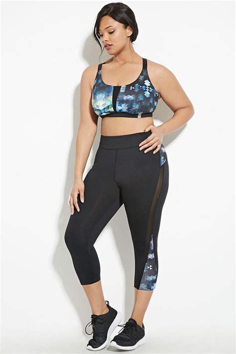 Forever 21 Launches New Plus Size Activewear Stylish Curves Plus Size Activewear Plus Size