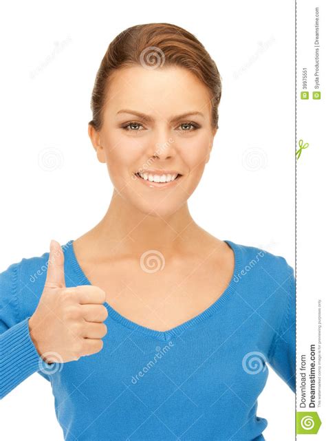 Thumbs Up Stock Image Image Of Business Finger Alright 39975551