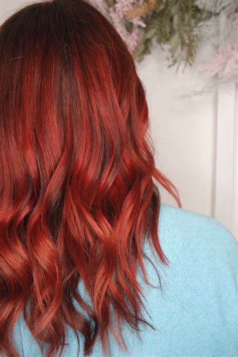 Fiery Red Hair Fiery Red Hair Ghd Hair Red Hair
