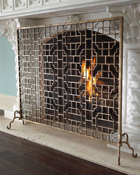Single Panel Fireplace Screens Sale Fireplace Guide By Linda