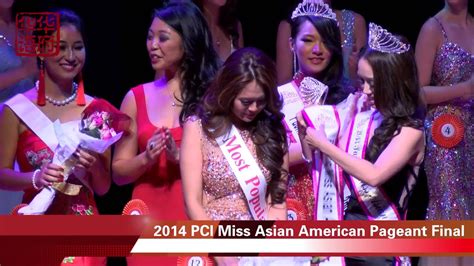 2014 PCI Miss Asian American Pageant Final YouTube