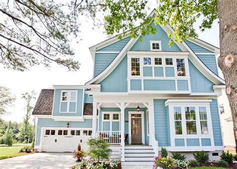 Beautiful Coastal And Blue Exteriors The Happy Housie
