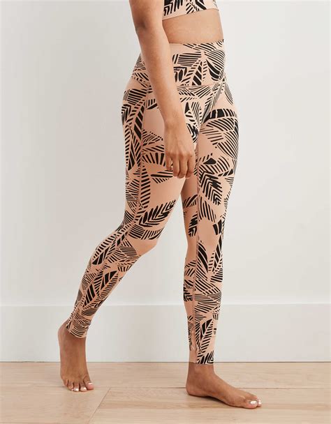 Aerie Move Printed High Waisted 78 Legging
