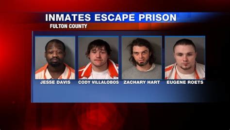 Manhunt Underway After Inmates Escape Fulton County Jail Rillinois