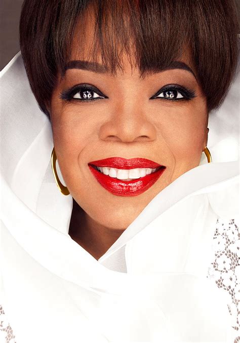 Get All Four Of Oprahs October Cover Looks Oprah Winfrey Bold Lip