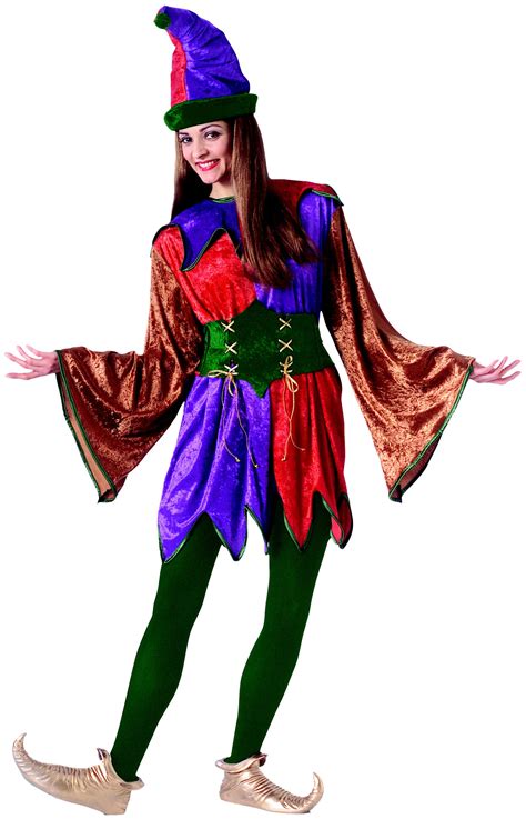 Funny Jester Halloween Costume Be The Joking Court Jester At Merlins