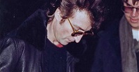 Last Known Photo of John Lennon, December 8, 1980 ~ vintage everyday