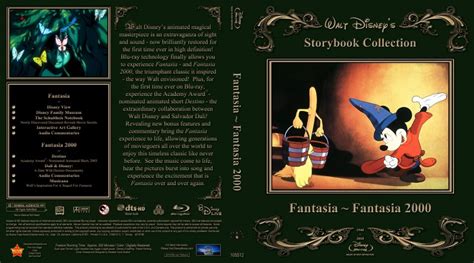 Fantasia Fantasia 2000 Movie Blu Ray Custom Covers Fantasia